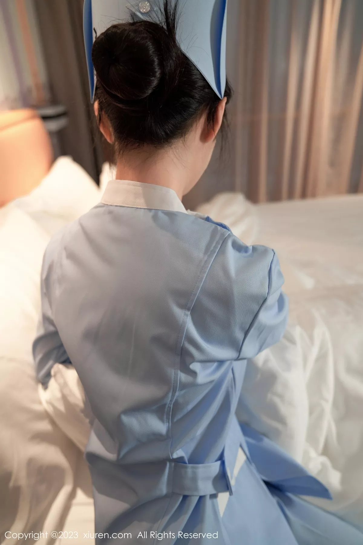 秀人集.com_[XiuRen秀人网]No.6745_模特浅浅Danny淡蓝护士服露粉色情趣服饰秀豪乳极致诱惑写真85P