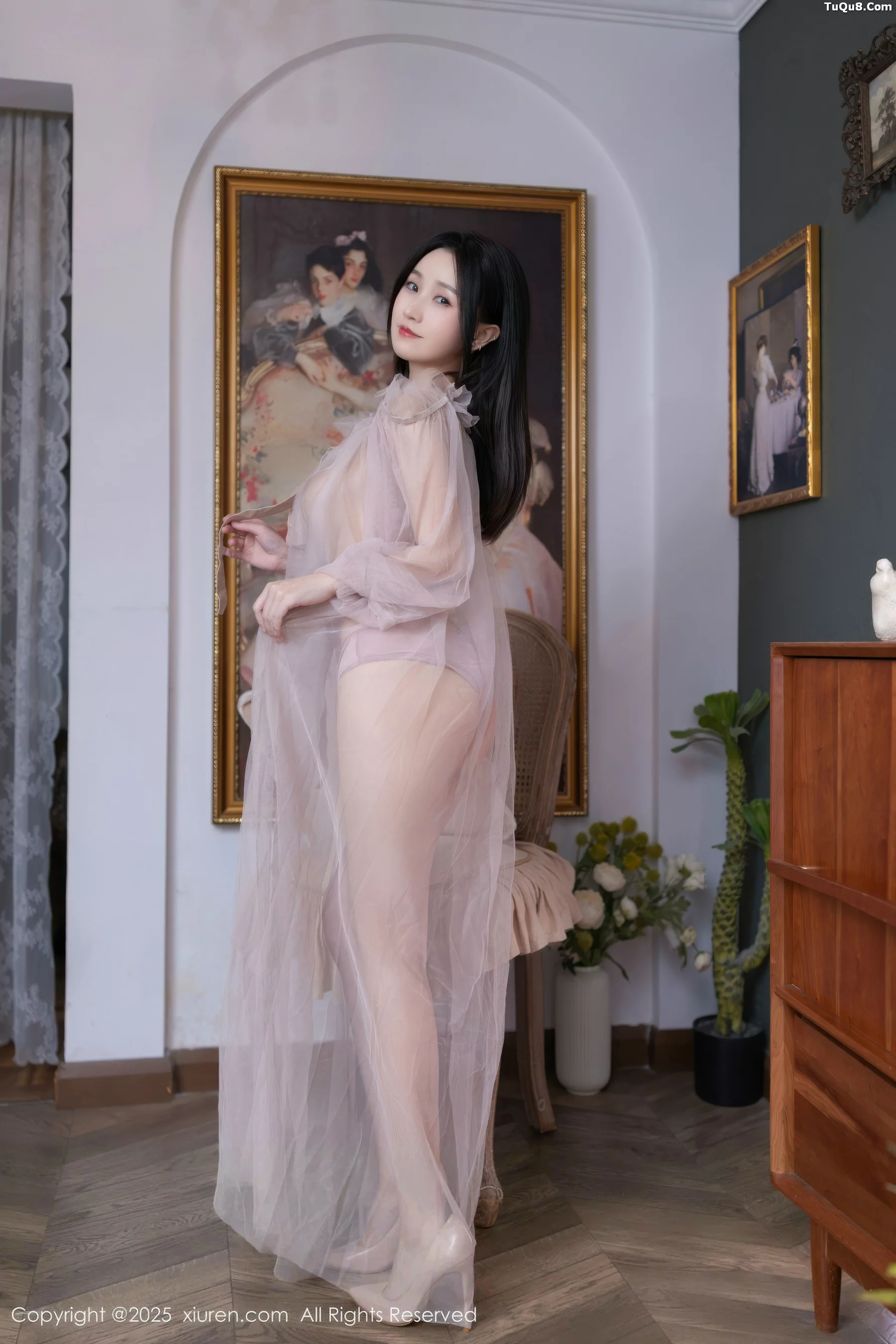 秀人集.com_[XiuRen秀人网]No.10752_模特杏子Yada性感轻透粉色薄纱露紫色内衣秀曼妙身姿诱惑写真68P