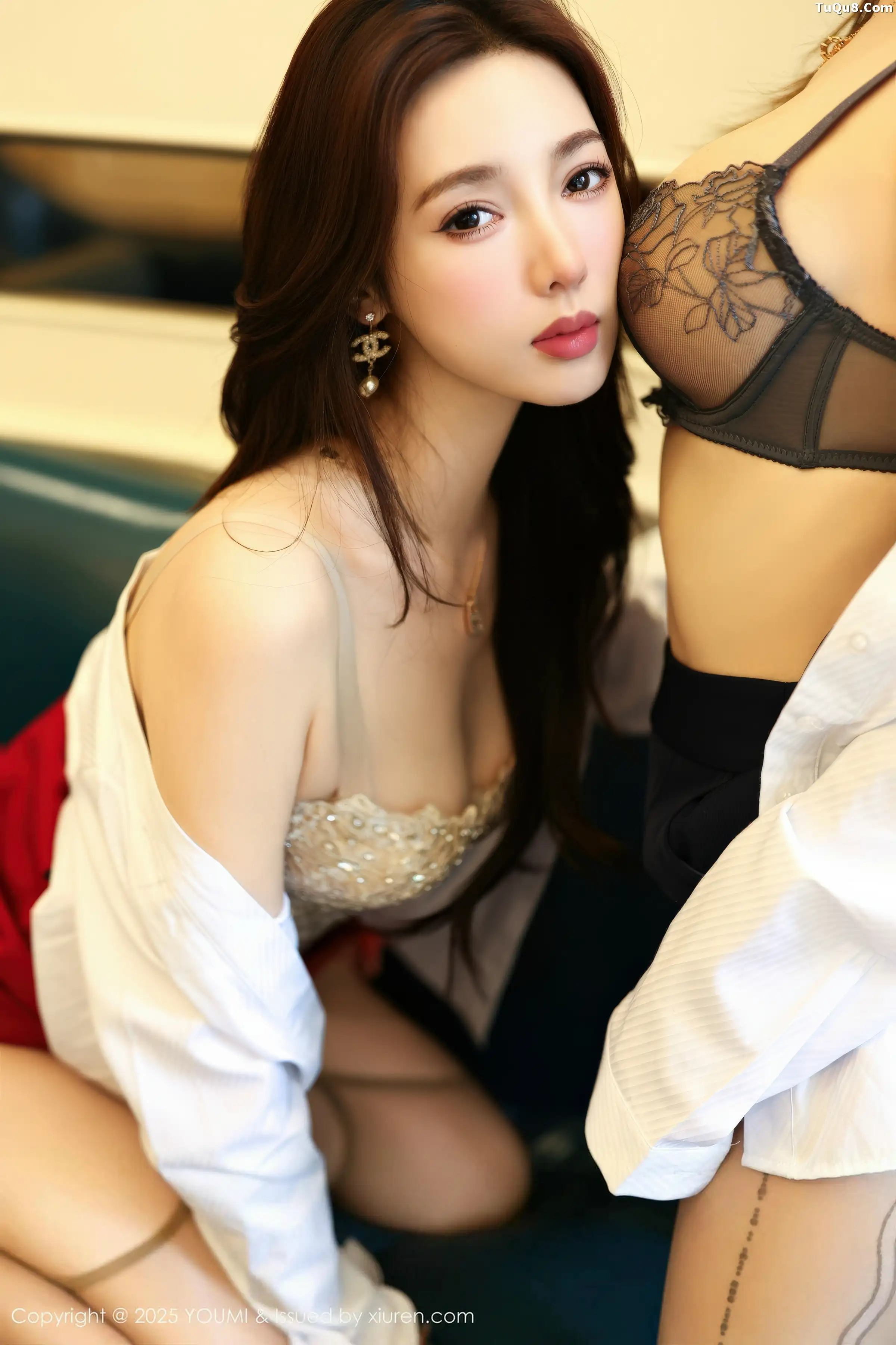 秀人集.com_[YouMi尤蜜荟]Vol.1189_模特合集Twins-桃桃＆Twins-夭夭私房性感内衣秀完美身材诱惑写真92P